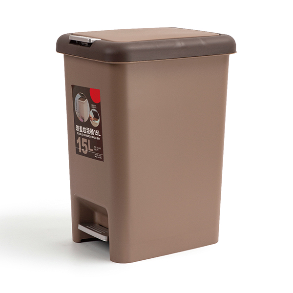 雙蓋垃圾桶